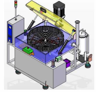 Bin Cleaning Machine